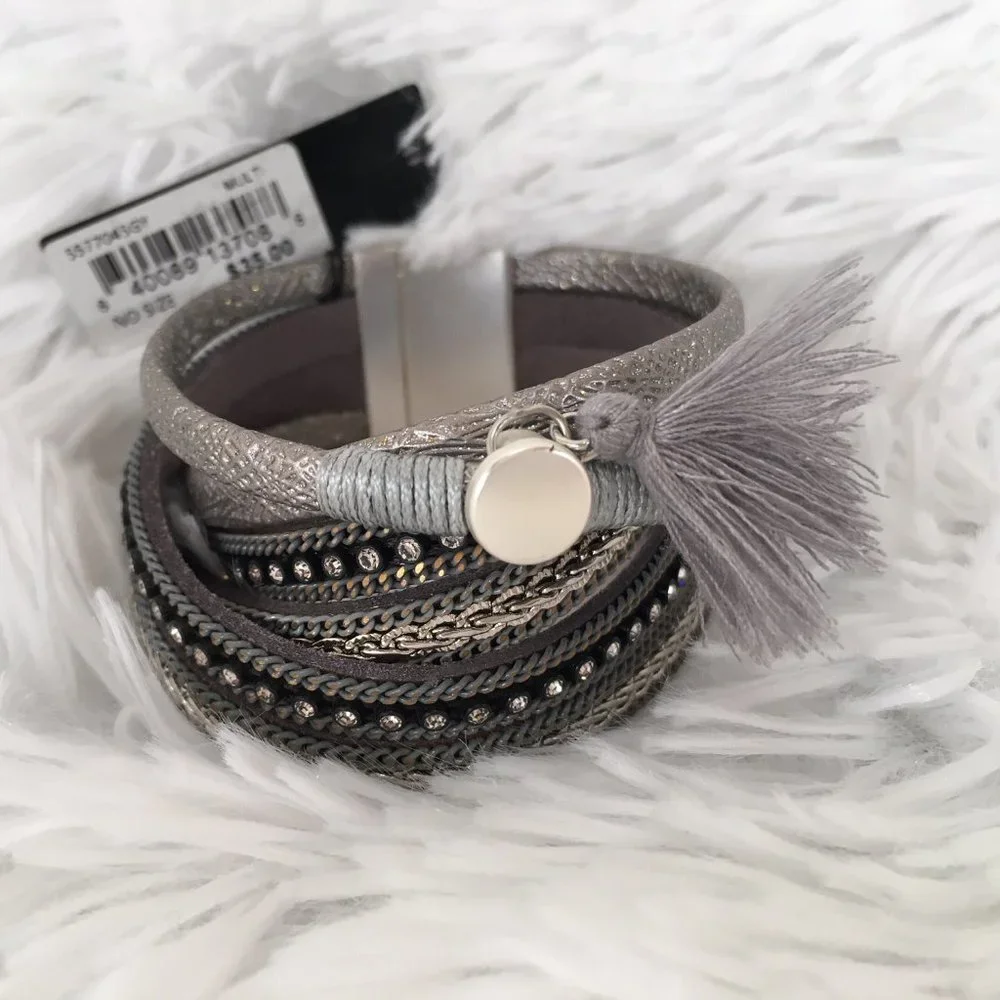 🎉HP🎉Design Lab Layered Cuff Bracelet